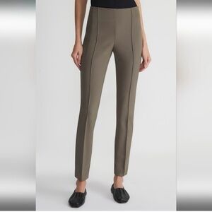 Lafayette 148 New York Nougat Gramercy Acclaimed Stretch Pant Size 8